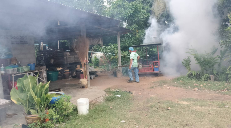 โครงการป้องกันและรณรงค์ควบคุมโรคไข้เลือดออกและไข้ซิกาในเขตตำบลประสุข