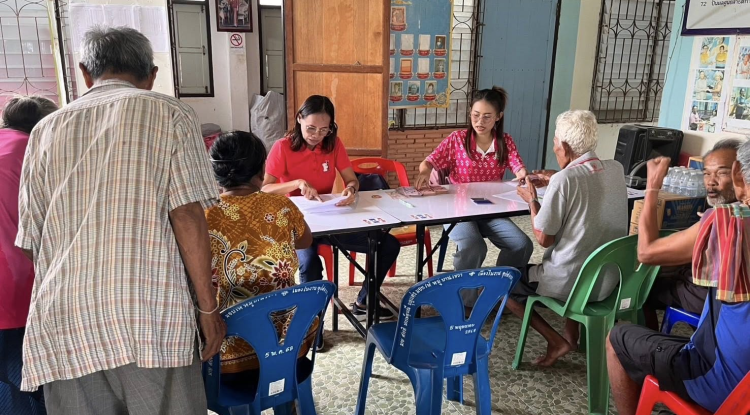 องค์การบริหารส่วนตำบลประสุข ออกบริการจ่ายเบี้ยยังชีพผู้สูงอายุและผู้พิการ ประจำเดือน กรกฏาคม 2568  