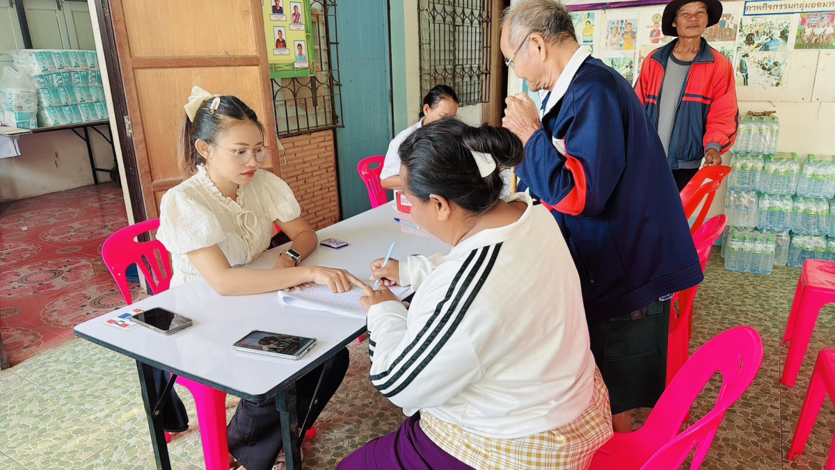 องค์การบริหารส่วนตำบลประสุข ออกบริการจ่ายเบี้ยยังชีพผู้สูงอายุและผู้พิการ ประจำเดือน ธันวาคม 2568 จำนวน 21 หมู่บ้าน