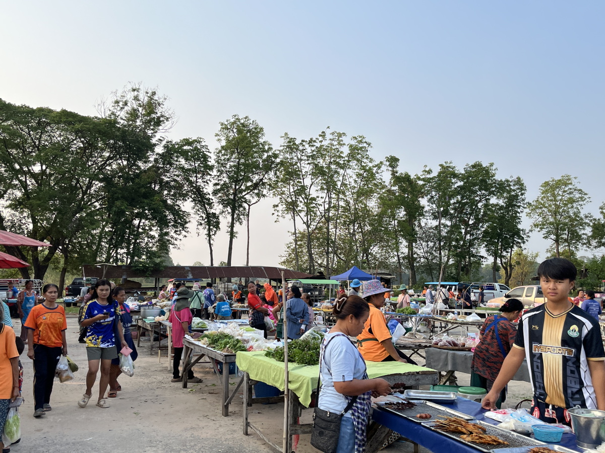 ประชาสัมพันธ์ตลาดในตำบลประสุข