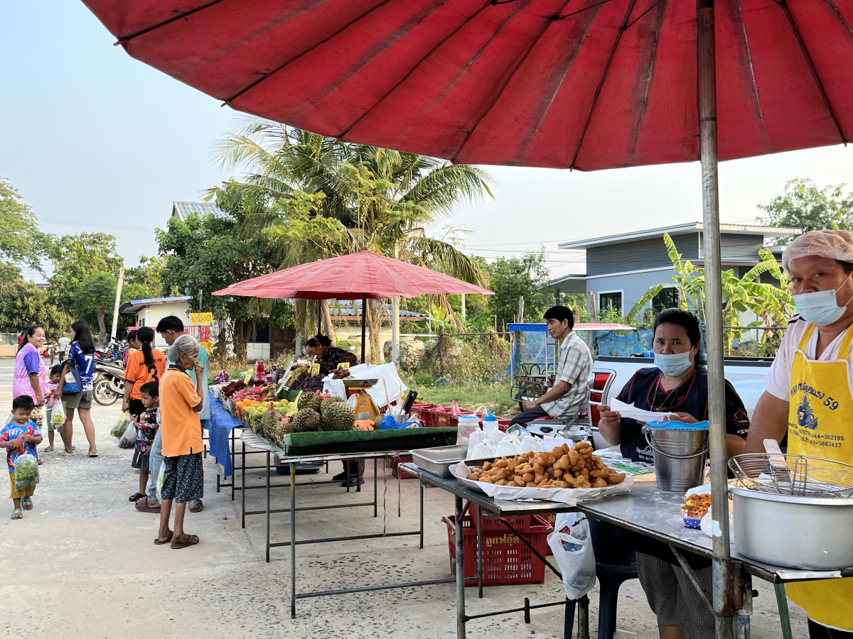ประชาสัมพันธ์ตลาดในตำบลประสุข