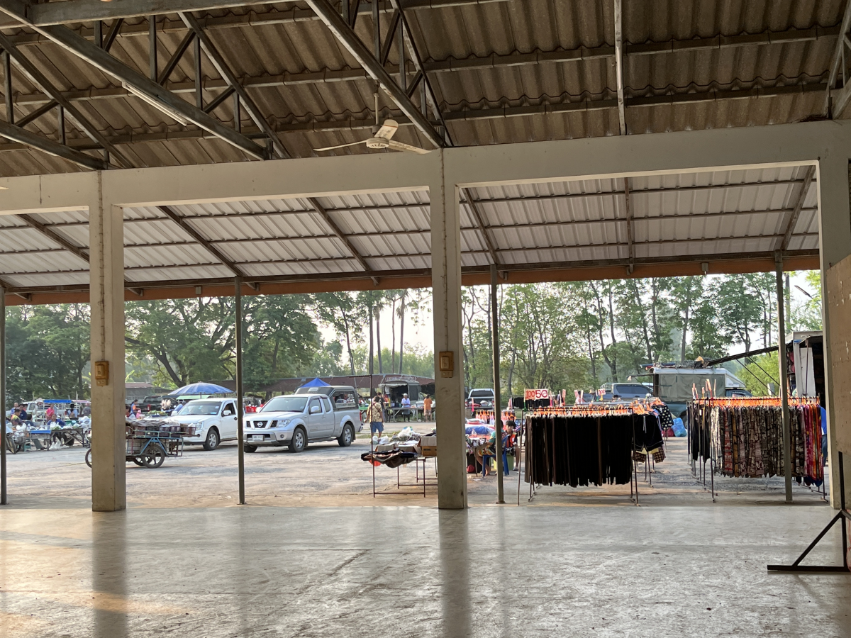ประชาสัมพันธ์ตลาดในตำบลประสุข