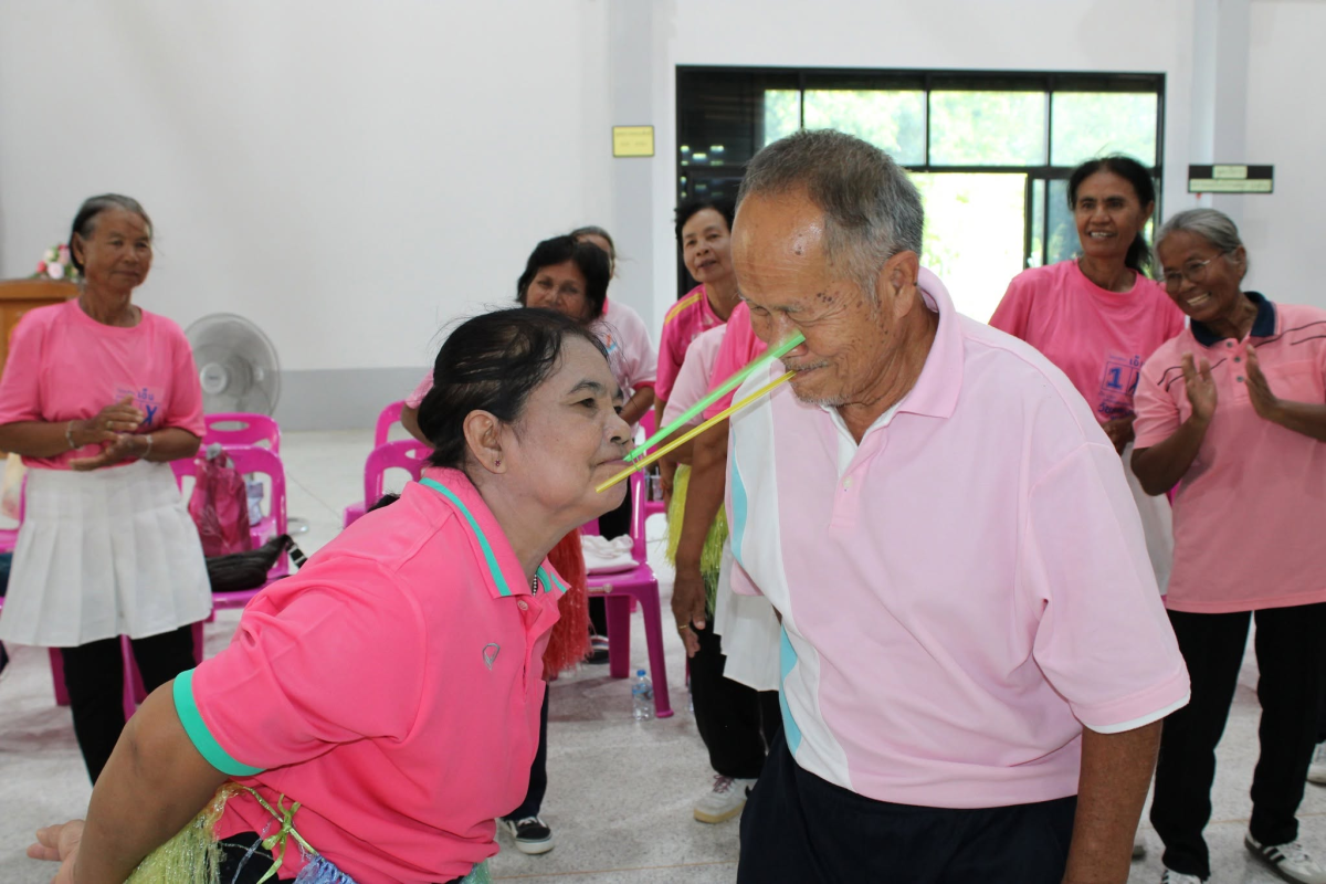 กิจกรรมการแข่งขันกีฬานักเรียนโรงเรียนผู้สูงอายุ