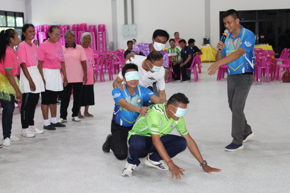กิจกรรมการแข่งขันกีฬานักเรียนโรงเรียนผู้สูงอายุ
